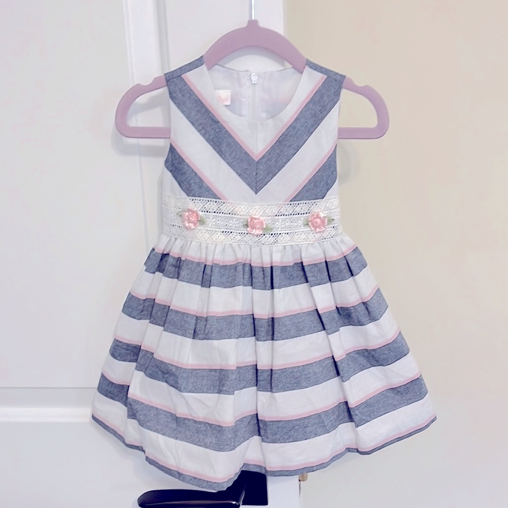 Bonnie Baby Striped Dress